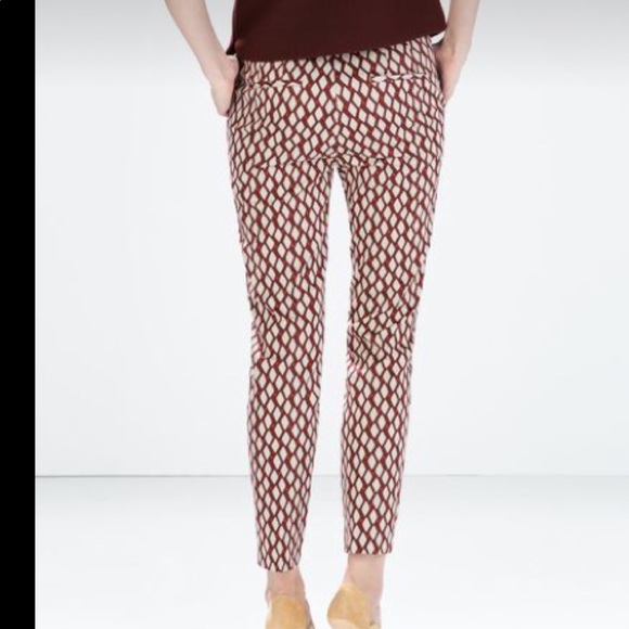 Zara Basic Trousers sz 6 - Picture 2 of 6